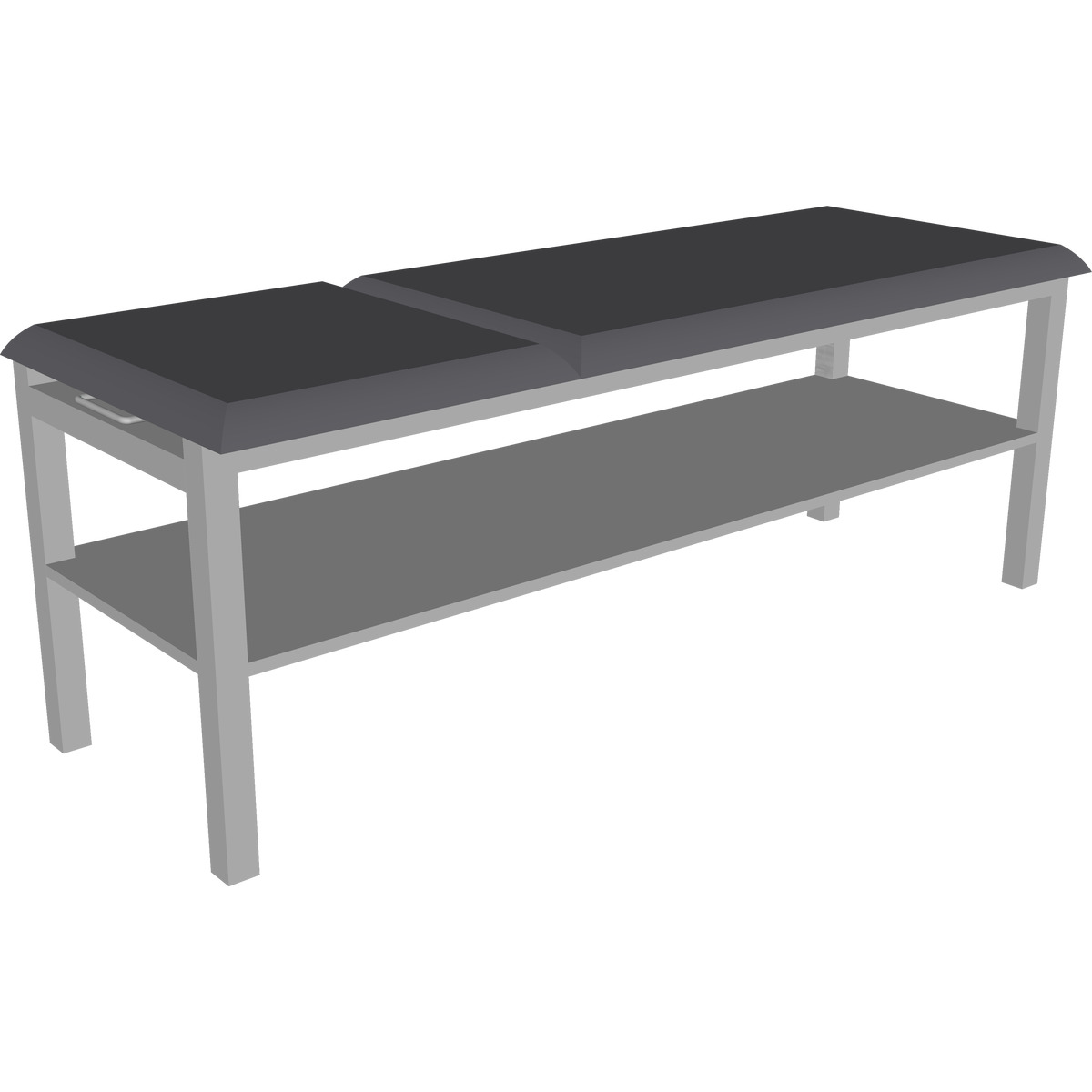 ACMF5 - Medistar Fixed Height Medical Table - Gas Strut Edition